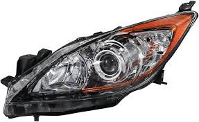 Headlight Assembly, Driver Side; Halogen; w/o HID; w/o Skyactive | 74AYC20-9086-00C