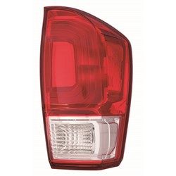 Rear Tail Lamp Assembly, Passenger Side; Halogen; w/o Black Bezel | 74AVS312-19ACRAFVCR