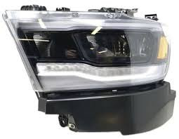 Headlight Assembly, Driver Side; LED; Black Bezel | 74AVSA34-1104LUS2