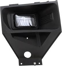 Fog Lamp Assembly, Passenger Side; LED; Matte Black Bracket/Bezel | 74ADPA30-2050RAC