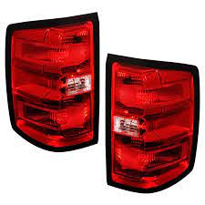 Rear Tail Lamp Assembly, Driver Side; Halogen; w/o LED Accent; w/Black Surround (Qty 1) | 74AVSK35-1964LASN