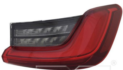 Rear Tail Lamp Assembly, Outer, Passenger Side; LED | 74AYC11-9105-00