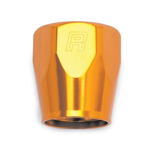 10AN Hose End Socket With Orange Anodized Finish - Pair | RUS615544