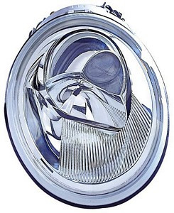 Headlight Assembly, Passenger Side; Halogen; w/o Turbo S | 74AYC20-5445-00F