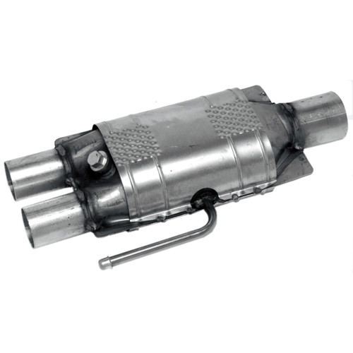 Standard EPA Universal Catalytic Converter 2" Inlet (ID) 2.5" Outlet (ID) | WEX15022