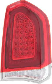 Rear Tail Lamp Assembly, Passenger Side; LED; w/Halogen Marker; Chrome Accent | 74ADP333-1968RAC1