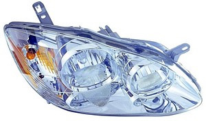 Headlight Assembly, Passenger Side; Chrome Inner | 74AYC20-6235-80C