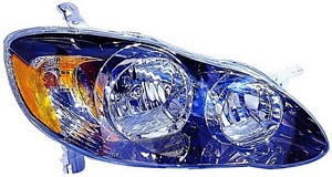 Headlight Assembly, Passenger Side; Black Inner | 74AYC20-6235-70
