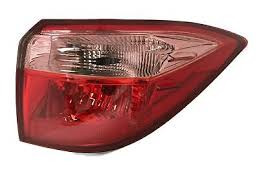 Rear Tail Lamp Assembly, Passenger Side; Outer; Halogen | 74ADP312-19B8RACPR