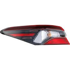 Rear Tail Lamp Assembly, Outer, Driver Side; LED; w/Halogen Marker & Signal Lamps | 74ATYL8-250S-2V