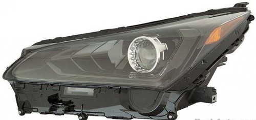 Headlight Assembly, Driver Side; LED; w/Halogen Hi-Beam & Marker Lamps; Single Beam; w/o F-Sport Pkg | 74AVS324-1134LUS2