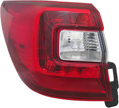 Rear Tail Lamp Assembly, Outer, Driver Side; LED; w/Halogen Signal & Marker Lamps | 74AYC11-6718-00