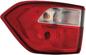 Rear Tail Lamp Assembly, Driver Side; Outer; Halogen | 74ADPA30-1916LAC