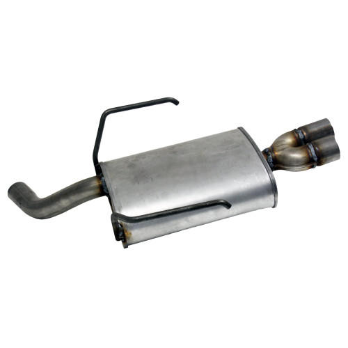 Quiet-Flow SS Direct Fit Exhaust Muffler Assembly 2" Inlet (ID) 2.25" Outlet (OD) | WEX53831