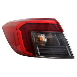 Rear Tail Lamp Assembly, Outer, Driver Side; LED; w/Halogen Signal | 74AVS11-9292-00