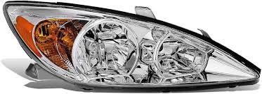 Headlight Assembly, Passenger Side; Halogen; Chrome Bezel | 74AYC20-6119-00C