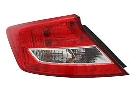 Rear Tail Lamp Assembly, Outer, Driver Side; Halogen | 74ADP317-1998LAF