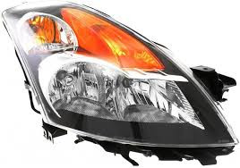 Headlight Assembly, Passenger Side; Halogen; w/o HID; w/Black Bezel | 74AVS315-1164RAS2