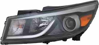 Headlight Assembly, Driver Side; Halogen; w/o LED Daytime Lamp | 74AYC20-9652-00C