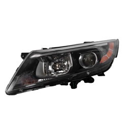 Headlight Assembly, Driver Side; Halogen; w/o LED Position Lamp | 74ADP323-1149LAC2