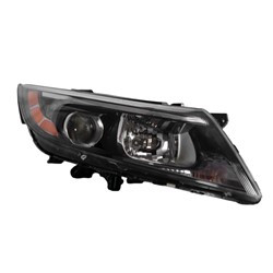 Headlight Assembly, Passenger Side; Halogen; w/o LED Position Lamp | 74ADP323-1149RAC2