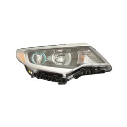 Headlight Assembly, Passenger Side; Halogen; w/o LED Daytime Running Light | 74ADP323-1157RAS2