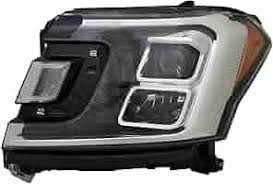 Headlight Assembly, Driver Side; Halogen; w/Chrome Surround | 74AYC20-16318-00C
