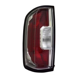 Rear Tail Lamp Assembly, Driver Side; Halogen; Chrome Surround | 74ADPK35-1974LAC