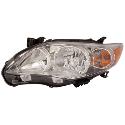 Headlight Assembly, Driver Side; w/Chrome Bezel | 74AVS20-9196-00