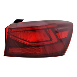 Rear Tail Lamp Assembly, Outer, Passenger Side; Halogen | 74AYC11-15007-00