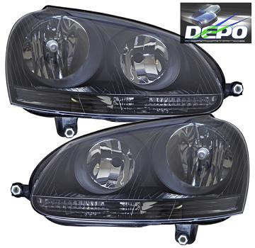 Performance Headlight Assembly Set, Driver Side + Passenger Side; Halogen | 74ADPX341-1118PUS2