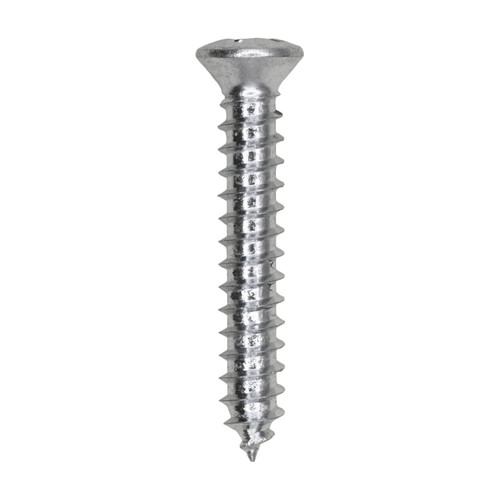 Phillips Oval Tapping Screw 8 X 1" Zinc #6 Head | 1211801