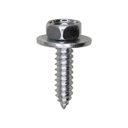 14 X 1" Hex Head SEMS Tapping Screw Zinc | 1212989
