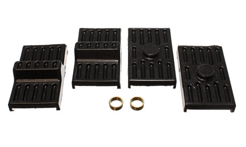 Universal Leaf Spring Pad, Black, Rear, Performance Polyurethane | 3063.6111G