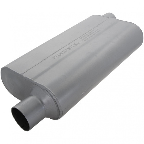 50 Delta Flow Muffler - 2.50 Offset In / 2.50 Offset Out - Moderate Sound | 37A942553