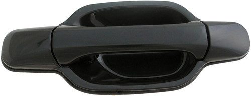 Exterior Door Handle Smooth Black Front Right Without Keyhole | DOR82809