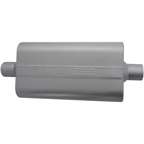 50 Delta Flow Muffler - 2.50 Center In / 2.50 Center Out - Moderate Sound | 37A942550