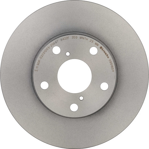 Premium Coated Vented Front Brake Rotor | BBB09.9185.11
