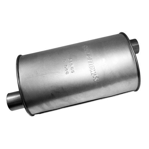 Quiet-Flow SS Direct Fit Exhaust Muffler 2.5" Inlet (ID) 2.25" Outlet (ID) | WEX21565