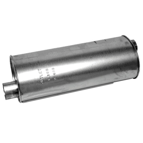 SoundFX Direct Fit Exhaust Muffler 2.75" Inlet (ID) 2.75" Outlet (ID) | WEX18269