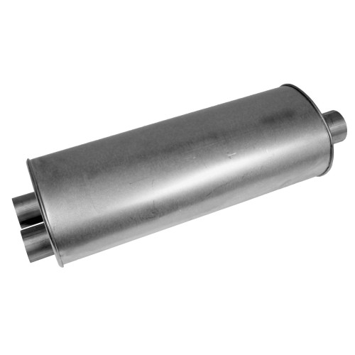 Quiet-Flow SS Direct Fit Exhaust Muffler 2.5" Inlet (ID) 2.75" Outlet (ID) | WEX21437