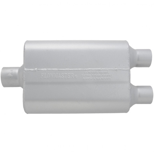 40 Delta Flow Muffler - 2.50 Center In / 2.25 Dual Out - Aggressive Sound | 37A9425422