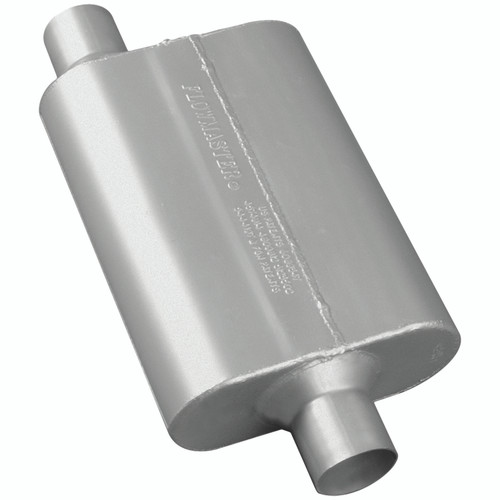 40 Series Muffler - 2.25 Offset In / 2.25 Center Out - Aggressive Sound | 37A42441