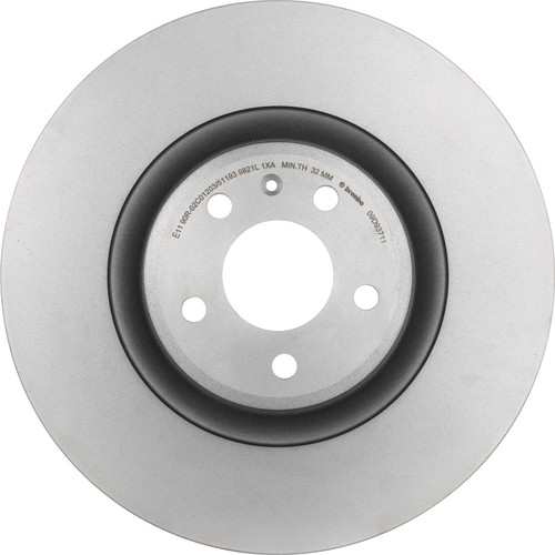 Premium Coated Vented Front Right Disc Brake Rotor | BBB09.D937.11