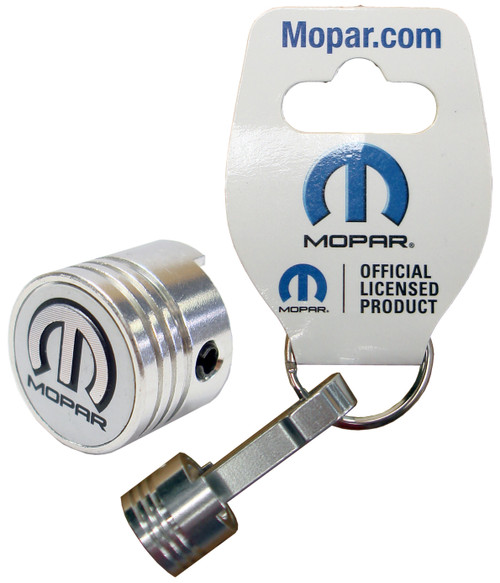Billet Aluminum Piston Rod Keychain - MOPAR | 390440-970