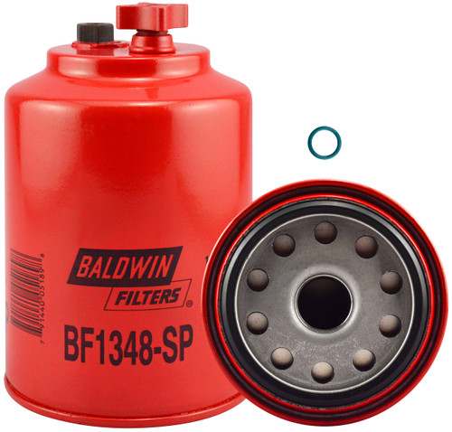 Fuel/Water Separator Spin-on with Drain and Sensor Port | 400BF1348-SP