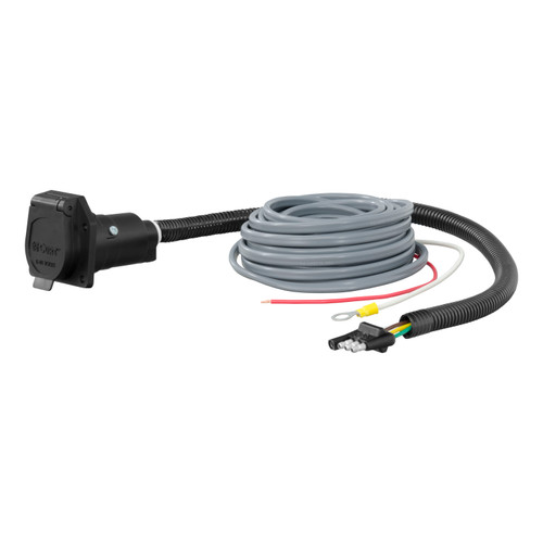 4-Way Flat Electrical Adapter with Brake Controller Wiring | CRT57186