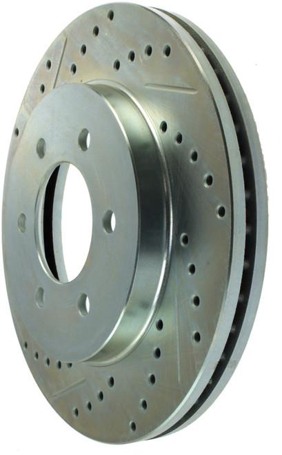 Select Sport Drilled and Slotted Brake Rotor, Front Right | STE227.65100R