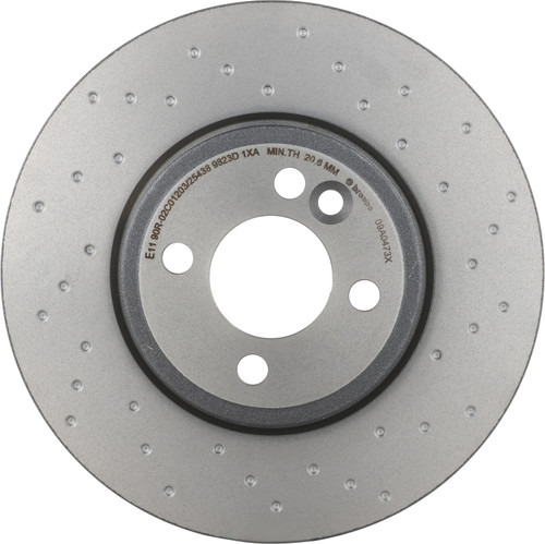 Premium UV Coated Xtra Cross Drilled Front Brake Rotor | BBB09.A047.3X