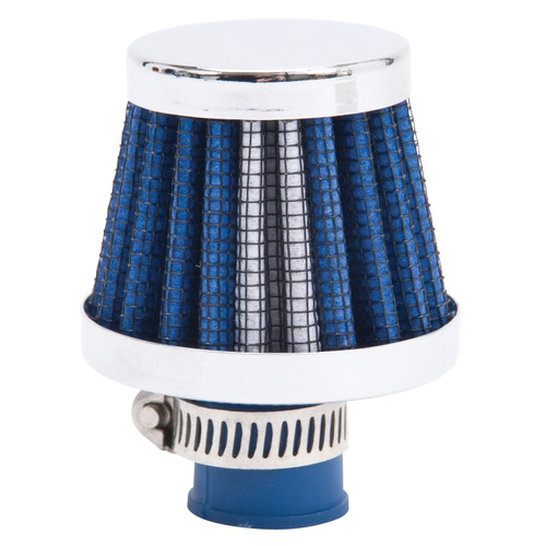 Conical Valve Cover Breather With 9Mm Inlet In Blue Element | EDB43513